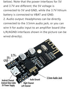 MH-M18 MH-M28 MH-M38 Bluetooth 4.2 Audio Receiver Module Wireless Stereo Music Board Type-C Micro USB
