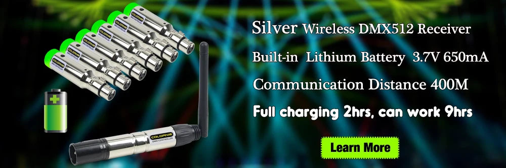 Wireless DMX PCB Board Upgrade Stage Light Controller Transmitter And Receiver With Antenna