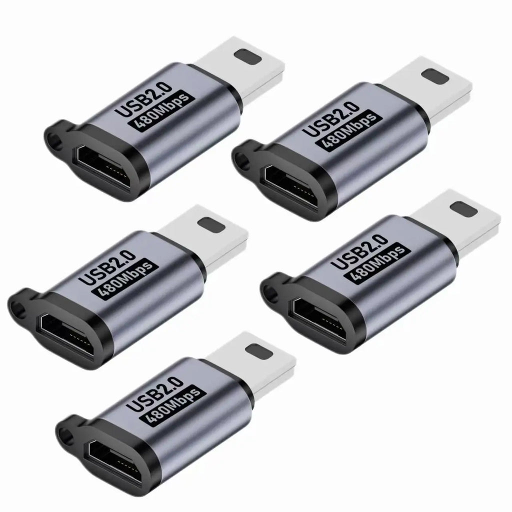USB-C/Micro to MiNi-USB and Micro-USB/USB-C to USB-C/Micro-USB Adapters   for IPhone 14 13 Xiaomi Samsung