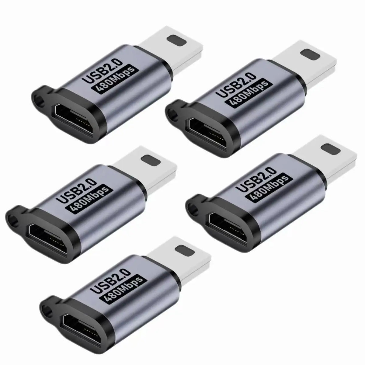 USB-C/Micro to MiNi-USB and Micro-USB/USB-C to USB-C/Micro-USB Adapters   for IPhone 14 13 Xiaomi Samsung