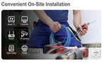 RJ45 Pass Through Crimp Tool, RJ45 Cat5 Cat6 Cat7 Crimping Tool, RJ11 Crimping Tool, Ethernet Network Cable Crimper Stripper
