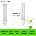 1PC G24d 2Pin 5W 7W 9W 11W 2U CFL PLC 13W 18W 26W LED Replacement Horizontal Retrofit PL Plug Lamp,Ballast Removal Required