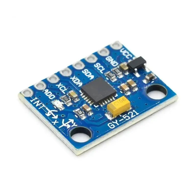 1 Set MPU6050 GY-521 3-Axis Accelerometer Gyroscope 6DOF Sensor Module High Precision Small Size Breakout Board