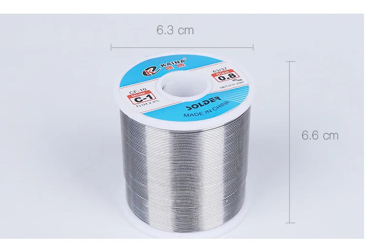 KANA High Brightness No Wash Solder Wire C1 Solder Rosin Cored Wire 450g Tin Wire 0.5mm 0.6mm 0.8mm 1.0mm 1.2mm 1.5mm 2.0mm