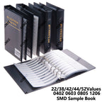 0402 0603 22/38/42/44/52Values 0805 1206 Multilayer Ceramic Inductor Stackup Inductor SMD Sample Book