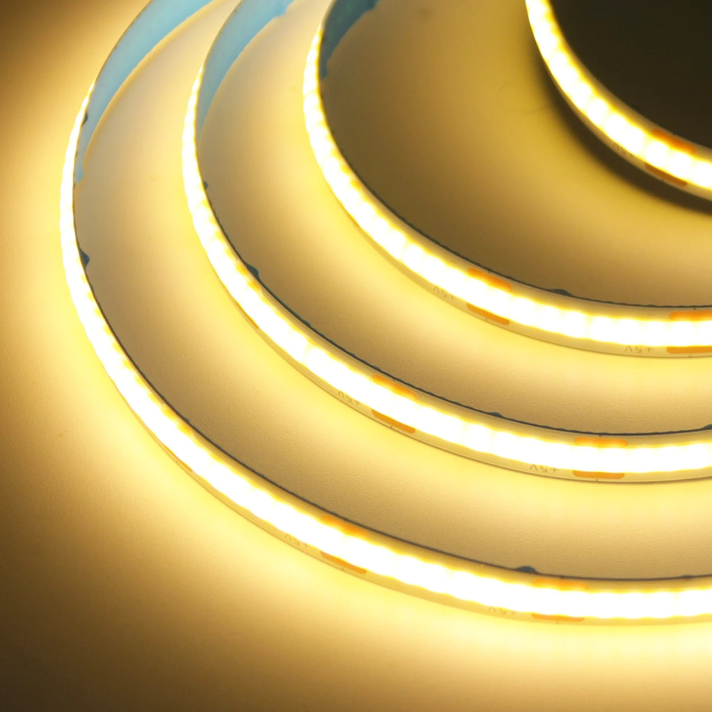 DC 5V USB COB Strip Width 8MM Flexible LED Strip Cabinet Light Lamp Home Decor TV Backlight Pink/Red/White/Ice Blue/Yellow/Green