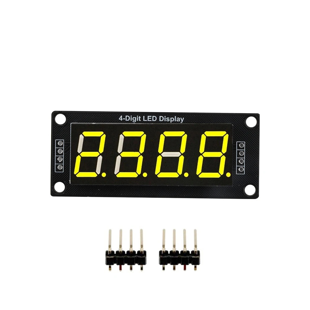 TM1637 Module 0.56" 0.56 Inch 7 Segments Digital Display Tube 4/6-Digit LED Module Board For Arduino Red Green Blue White