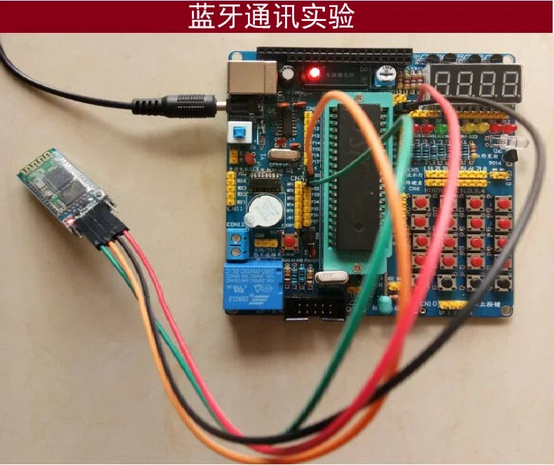 DIY KIT STC89C52 51‑52 MCU Development Board 8051 Microcontroller Learning Experiment Kit