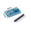 ADS1115 ADC Analog-to-Digital Converter Module with Programmable Gain Amplifier 16 Bit I2C 2.0V To 5.5V for  Raspberry Pi
