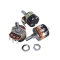5pcs WH138-1 Adjustable Resistance Speed Regulator With Switch Potentiometer WH138-1 B5K B10K B20K B50K B100K B250K B500K B1M