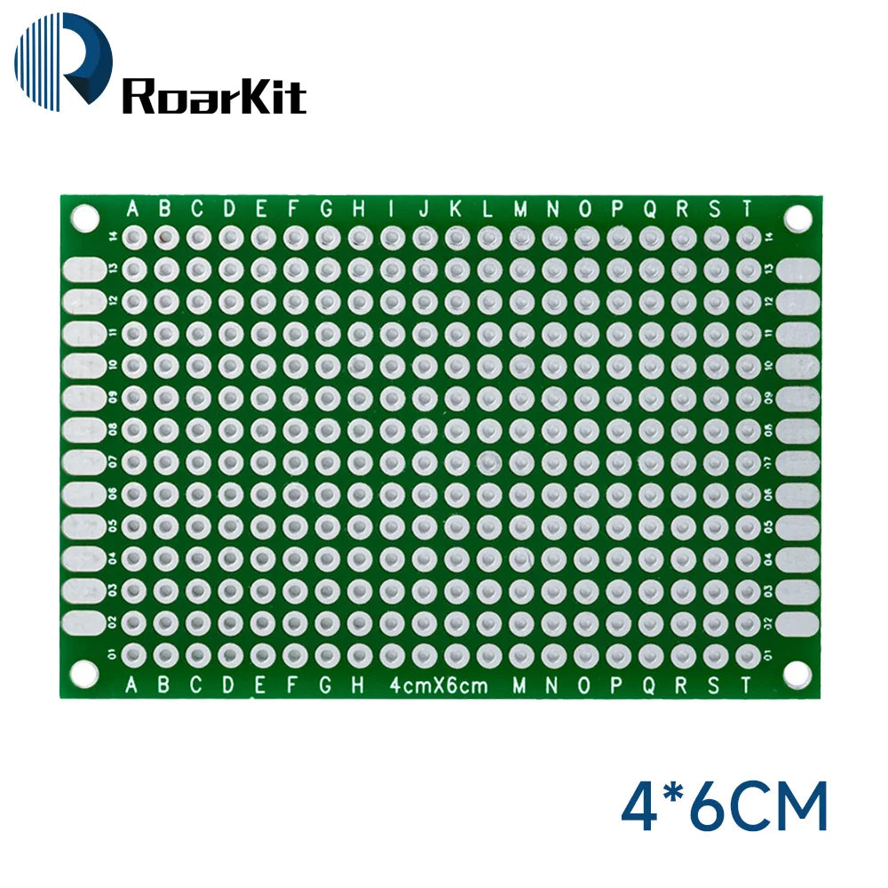 Universal PCB Circuit Protoboard Double Sided Breadboard 2x8 3x7 4x6 5x7 6x8 7x9 8x12 9x15 CM DIY Electronic Kit