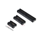 5/10pcs 1.27mm Pitch Fc-6/8/10/16/20/40 Pin Female Header Idc Socket Connector For 0.635mm Flat Ribbon Cable Wire 6p 10p 20p 40p