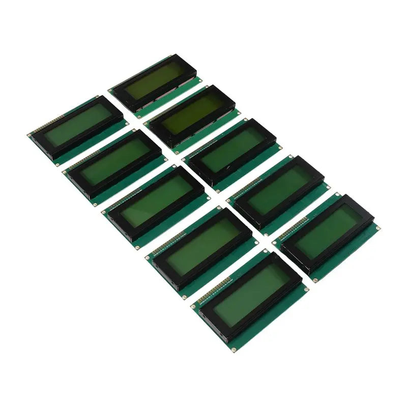 ABJF-10PCS LCD2004 2004 LCD Module 2004 20X4 Character LCD Display IIC I2C Interface For Arduino Raspberry Pi Green Screen
