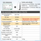 170/433/868/915Mhz LoRa SX1262 Wireless Transceiver CDSENET E22 Series 22-33dBm Low Power 5-16km SMD TCXO Transmitter Receiver