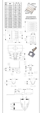 10sets Sh1.0 Jst1.25 Ph2.0 Xh2.54 Sh/jst/zh/ph/xh Horizontal / Vertical Smd Pin Header + Housing + Terminal Set 2.54mm