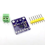 1-10pcs MAX98357A I2S Audio Amp Module (Purple Board) Large Chip No Soldered Pin Header for ESP32 Raspberry Pi