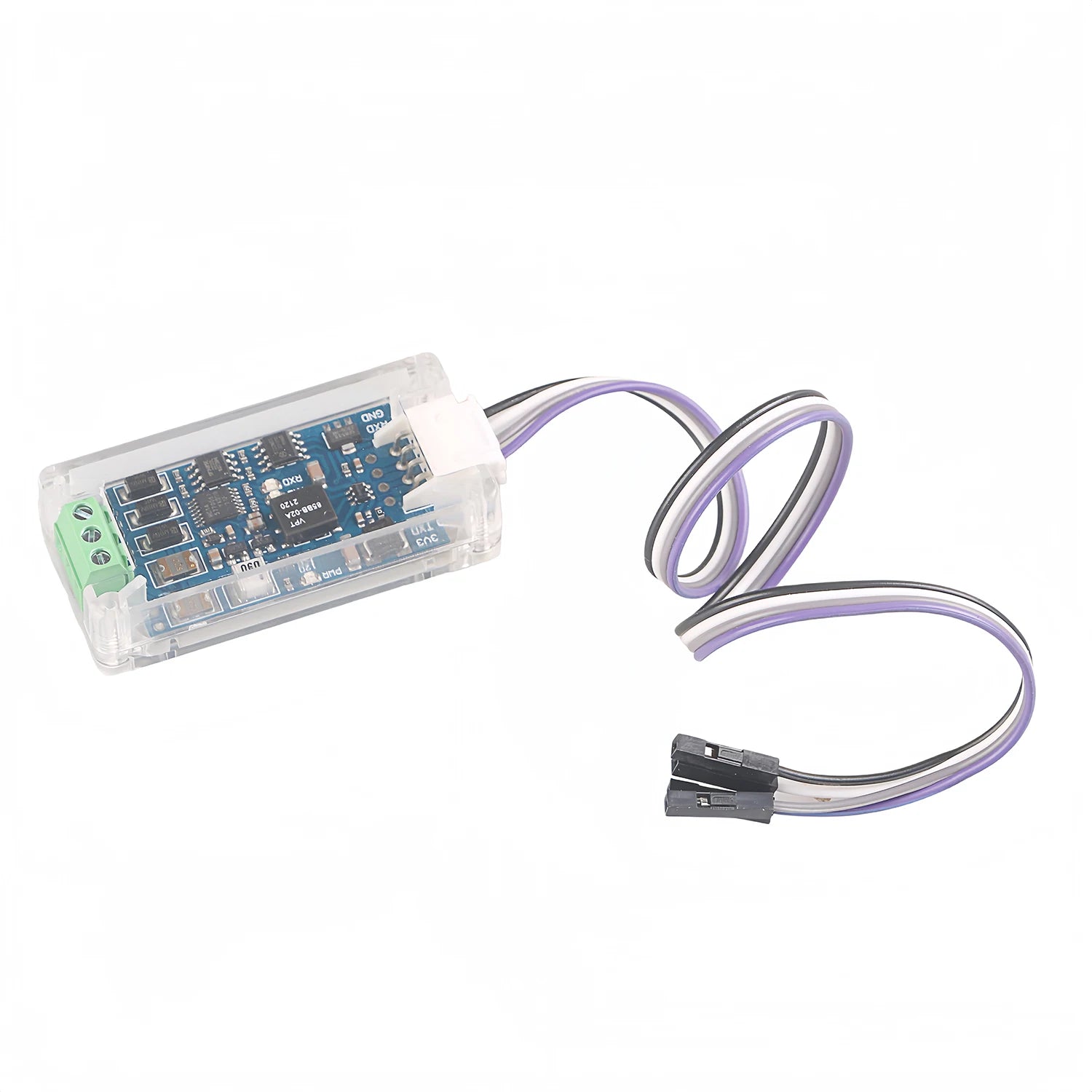 Isolated TTL to RS485 Converter Module UART Serial Port RS485 to TTL Signal Adapter Communication Module
