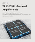 AIYIMA Upgraded A80 Power Amplifier TPA3255 DAC Bluetooth PFFB Stereo 300Wx2 Class D Digital Amp RCA TRS OPT COA USB Input