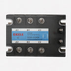 CKELE ZG33 3 Phase Solid State Relay SSR 10A 25A 40A 50A 60A 80A 100A 120A DC 3-32V Control AC 90-480V 380VAC
