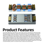 10A AC EMI Filter 110-250V Single-phase EMI Electromagnetic Interference Filter Audio Switching Power Supply Ripple Filter