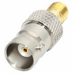 BNC Male Female Jack to SMA Female Jack Straight RF Adapter BNCK SMAK Coaxial Connector High Quality for SDR CCTV Camera Scanner
