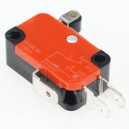 5/10pcs Large Micro Switch V-15-1C25/V-154-1C25/V-155-1C25, Silver Point, Contact Switch, Copper Point Tact Switch 15A 250V