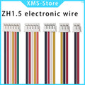 10PCS JST ZH1.5 ZH 1.5mm Wire Cable Connector 2/3/4/5/6/7/8/9/10/12 Pin 1.5MM Pitch  Plug 10CM/20cm/30CM Wire Length 28AWG
