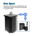 Nema17 42mm Closed Loop Stepper Motor Drive All-in-one Hybrid Servo Motor Encoder Integrated Motor 1000 Line 0.4Nm 0.5Nm 0.6Nm