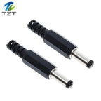 TZT 10Pcs DC-022 5.5-2.1 / 5.5 x 2.1mm DC Power Socket/ DC Connector Panel Mounting DC022