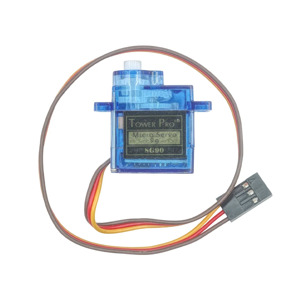 6pcs Sg90 9g Micro Servo Motor, Mini Servos Motor Kit Plastic Gear 180 Degree Servo for Rc Car Airplane Plane for Arduino
