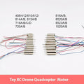 DC 3V-3.7V Mini Coreless Motor 408,412,612,615,716,720,816,8520,8523,1020 High Speed Strong Magnetic Engine For RC Drone