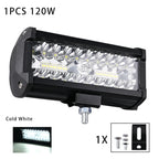 Car Work Light LED Offroad 4x4 Spotlights Fog Lamp Diode Headlight SUV ATV Tractor Boat Trucks Excavator Light Bar 12V 24V