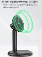 15W Strong Magnetic Wireless Chargers for iPhone Samsung Xiaomi Office Home Travel Desktop Fast Charger Mobile Phone Holder