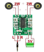 1pcs/5pcs/10pcs PAM8403 Audio 2x3W Mini Digital Power Amplifier Board for Class D Stereo Audio Amplifier Module 5V Power