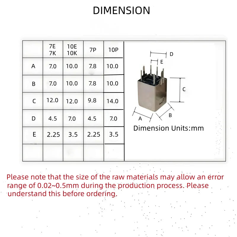 Adjustable Inductor OSC Coil Frequency Discrimination HAM FCZ AM ITF Intermediate Frequency Transformer Custom for Electronics