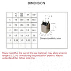 Adjustable Inductor OSC Coil Frequency Discrimination HAM FCZ AM ITF Intermediate Frequency Transformer Custom for Electronics