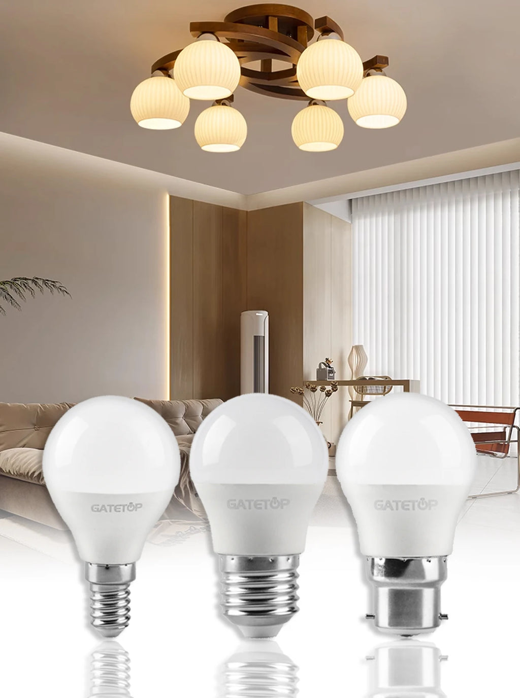 10pcs Led Mini Bulb 220V E27 E14 B22 Globe Bulb Energy Saving Lamp 3W 5W 6W 7W Led Warm Cold Light for Home Decoration