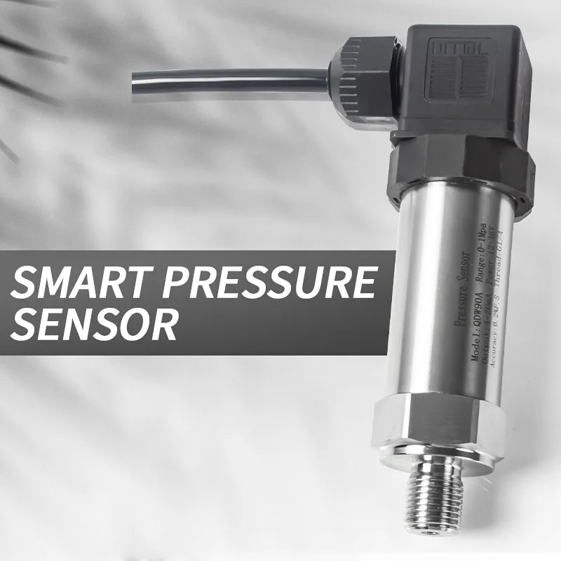 G1/2 Pressure Transmitter Sensor 0-1bar 3bar 0.5bar 150bar DC24V DC5V Pressure Transducer Hydraulic 4-20mA 0-10V 0.5-4.5V 0-3.3V