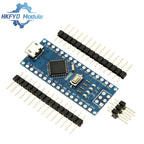 1-10pcs Nano 3.0 Compatible Controller – Arduino Bootloader, CH340 Chip, 16MHz ATMEGA328P/PB with Multi USB Interface