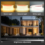 220V Dimmable COB LED Strip Light WIFI Bluetooth Wall Touch 23key Remote Control Power Kit 288LEDs/M Waterproof Flexible Lamp