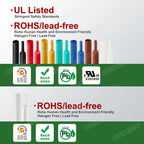 9-100mm 6 Colors 2:1 Heat Shrink Tubing Cable Sleeve 1M Roll Tape Shrinking Hose Wire Protector Clear Black Heat-shrink Tubes