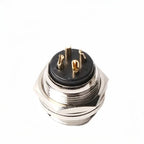 GX16 3 4 5 6 7 8 Pin Connector Cable Pure Copper Gold-plating 16MF GX16F Pin AB Reversed Aviation Plug Socket with Wire 0.3-3M