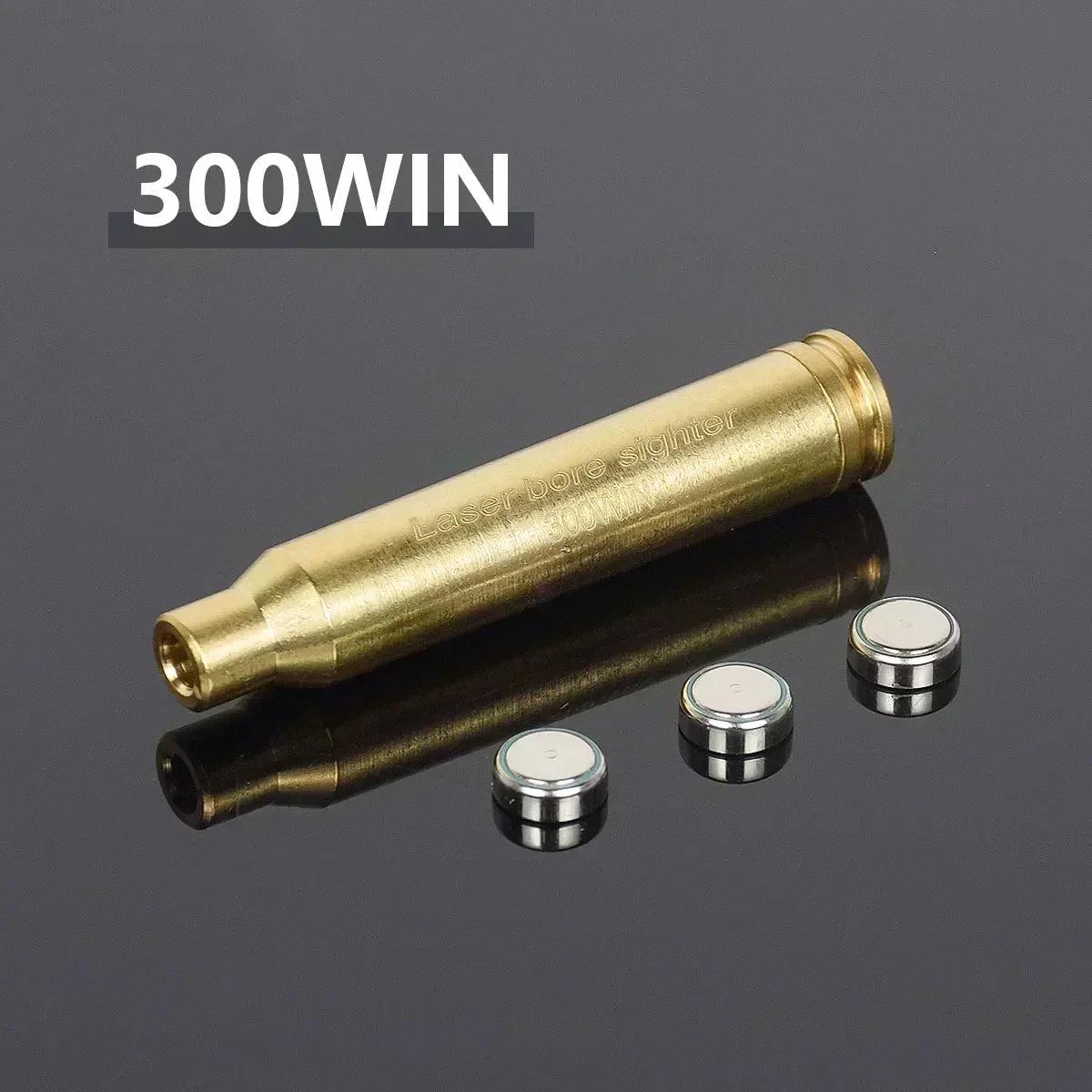 12GA 20GA .308 .223 5.45x39 7.62x39 9x19mm.338 Gauge Red Laser Bore Sighter Training Bullet Boresighter CAL Cartridge Caliber