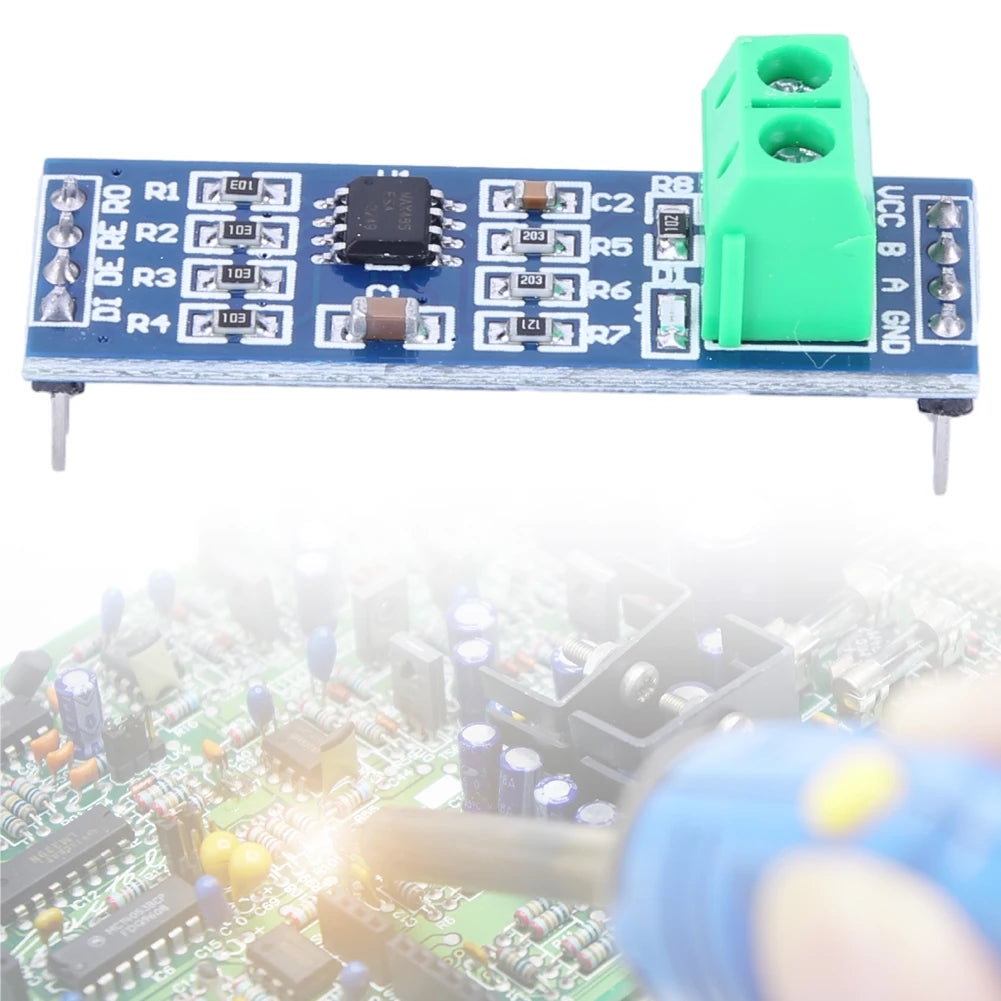 RS-485 TTL To RS485 MAX485CSA MAX485 Module 5 V MCU Development Accessories Stable MAX485CSA Converter Module For Arduino MCU
