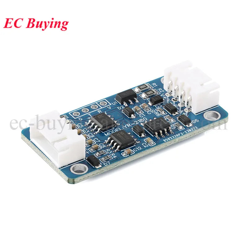 YR-2181 2180 Guide Rail Electronic Scale Weigh Signal Pressure Sensor Conversion Acquisition RS485 Interface Modbus Rtu Protocol