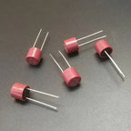 50Pcs/box 382 Circular Plastic Fuses Assortment Kit, 9 Values (0.5A-10A) Cylindrical Electrical Fuse Set for TV PCB Repair