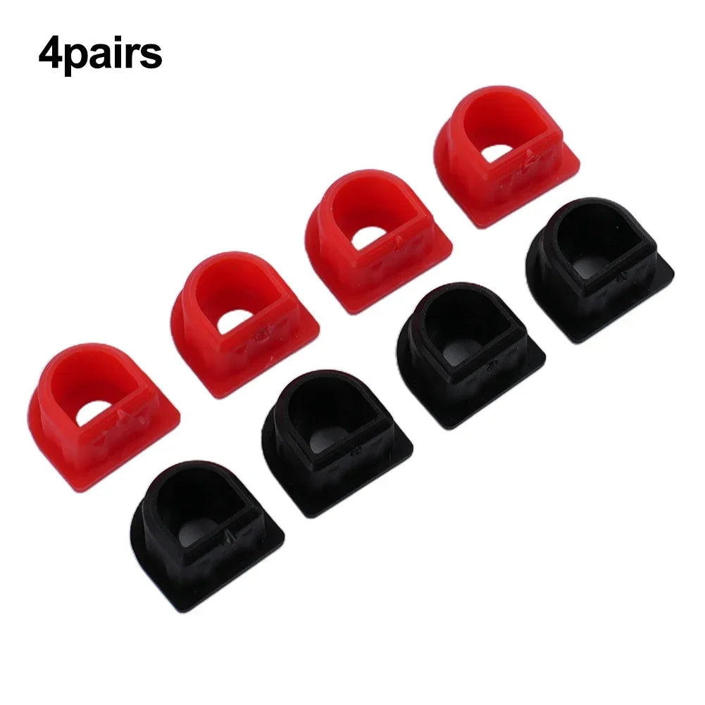 2/4Pair Waterproof FOR Anderson Plug Cable 50A/120A/175A/350A Gland Inserts RED & BLACK Plugs Anderson Plug Cable Kits