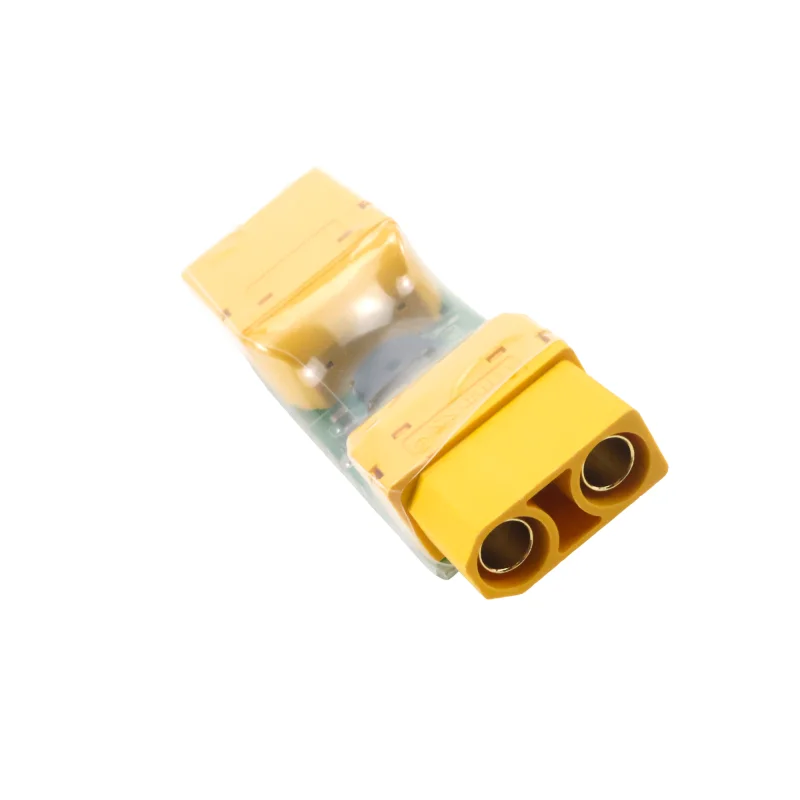 Smoke Stopper XT90 Connector LED Buzzer Alarm 1.2A Current Limit Protection for 2-6S FPV Drone First Power Up Test
