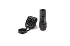 10pcs 3Pins In/Output Waterproof Locking Powercon Male Plug Female Chassis Wire Cable Connectors PA66 Material IP65 Grade