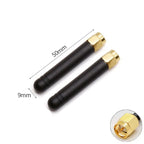 2.4GHz 5.8GHz Dual Band WiFi Antenna  3dbi Rubber Antennae RP SMA Connector for USB Adapter Network Router Mini PCI Card  Camera